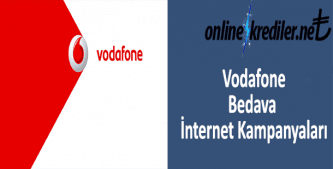 Vodafone Bedava İnternet Kampanyaları