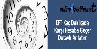 EFT Kaç Dakikada Karşı Hesaba Geçer : Detaylı Anlatım