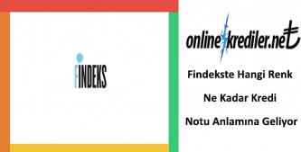 Findekste Hangi Renk Ne Kadar Kredi Notu Anlamına Geliyor<span style="font-size: 16px;"> </span>