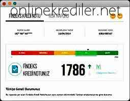 findeks kredi notu renkleri yesil sari kirmizi