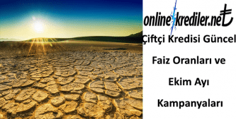 Çiftçi Kredisi Güncel Faiz Oranları ve 2019 Kampanyaları