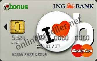ing bonus kredi karti internetten ve sms ile basvuru yontemleri