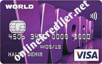 yapi kredi world kredi karti online basvuru nasil yapilir internet ve sms ile