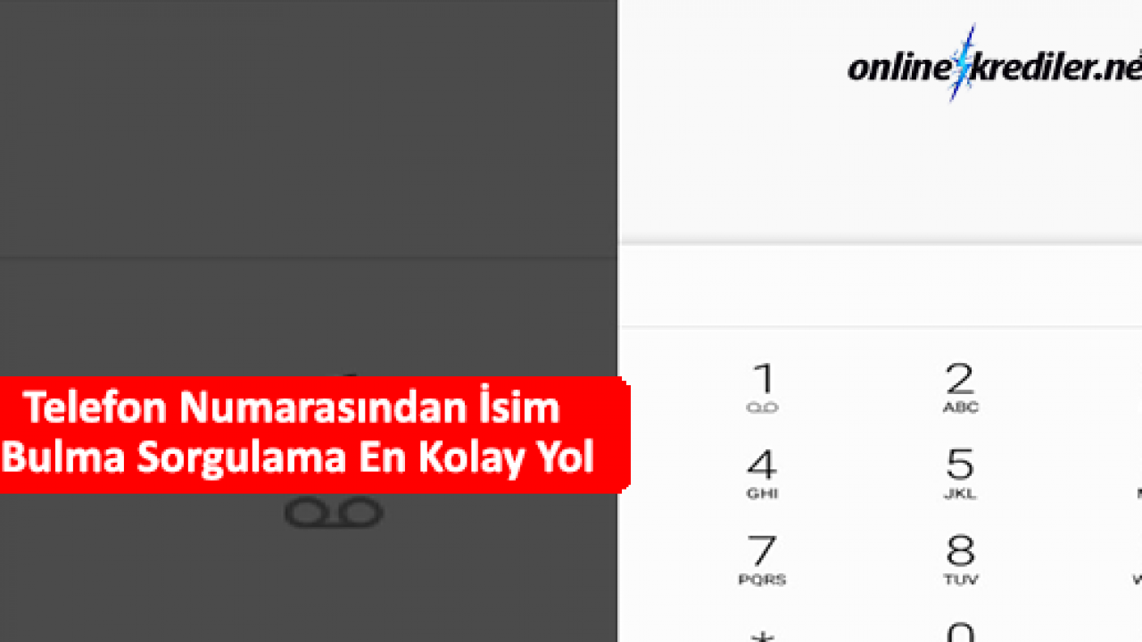 telefon numarasi isim sorgulama