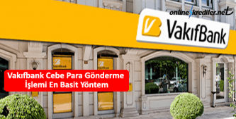 vakifbank cebe para gonderme havale