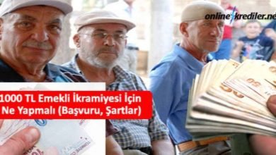 Photo of 1000 TL Emekli Bayram İkramiyesi Nasıl Alınır (Başvuru, Şartlar)