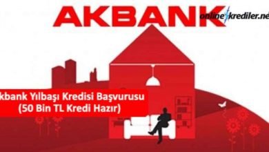 Photo of Akbank Yılbaşı Kredisi Başvurusu (Örnek Hesaplama Planı)