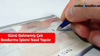 Photo of Günü Gelmemiş Çek Bozdurma İşlemi Nasıl Yapılır