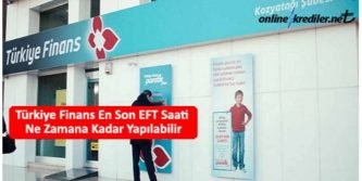 Türkiye finans en son eft saati