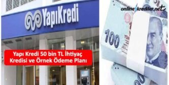 yapı kredi 50 bin kredi başvurusu