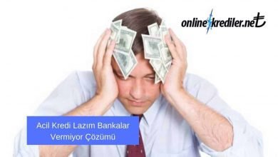 Photo of Acil Kredi Lazım Bankalar Vermiyor Çözümü